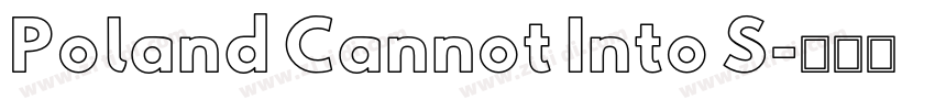 Poland Cannot Into S字体转换